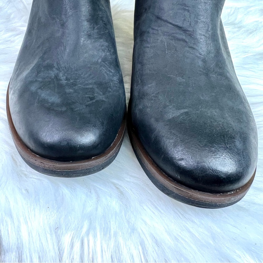 KORK-EASE KORKS Black Leather and Suede Ankle Boots, 8.5M - Picture 12 of 12